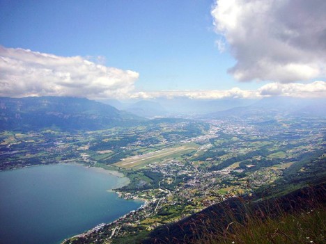 L'extrèmité Sud du Lac du Bourget