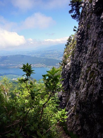 Le Lac du Bourget depuis le Couloir Nord