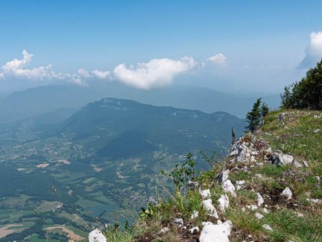 Sur la crête du Molard Noir