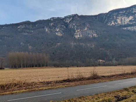 Le lieu-dit Pellerin au pied du Recorba