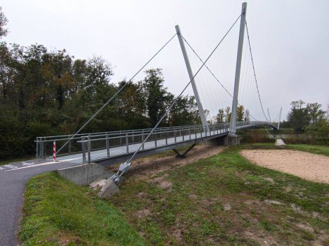 La passerelle ViaRhôna