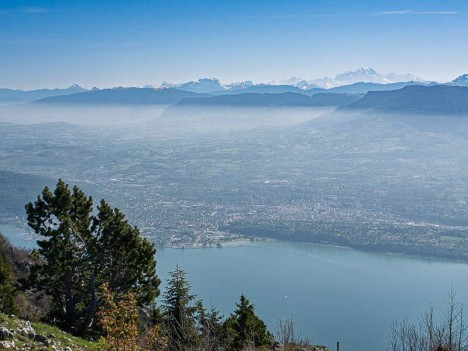Aix-les-Bains et le le Lac du Bourget