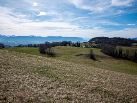 Le hameau de Montclergeon, mars 2023