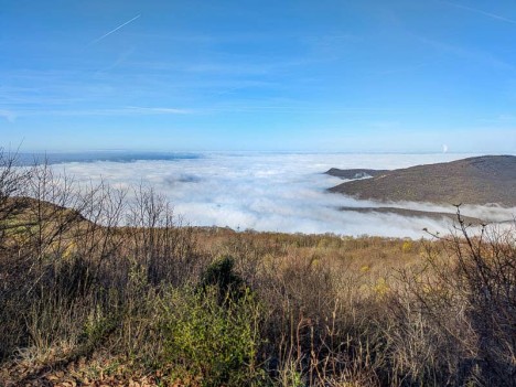 Mer de nuage sur le Nord-Isère