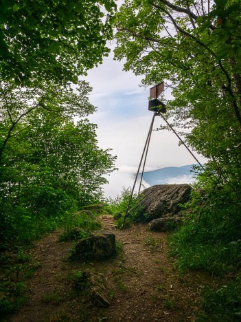 Le signal du Mont Tournier 877 mètres