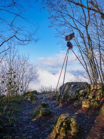 Le signal du Mont Tournier, déc. 2023