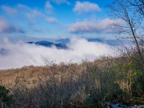 Au sommet du Mont Tournier 877 mètres, déc. 2023