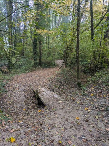 Passerelle sur le sentier de la Lône d'en l'Île