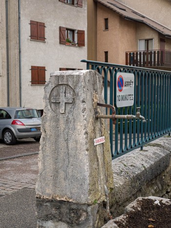Ancienne borne frontière Dauphiné-Savoie n°5