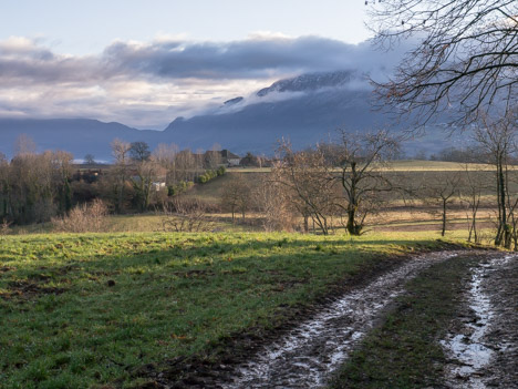 Le Col du Chat derrière le hameau du Murger, Loisieux