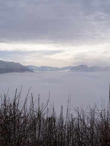 Depuis la Nouvelle Croix de Meyrieu