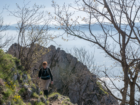 Dent du Chat, traversée