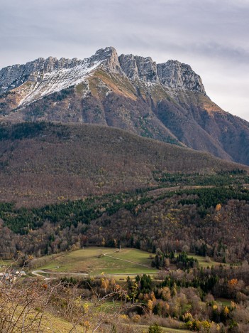 La Dent d'Arclusaz, nov. 2019