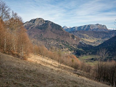 Rochers de la Bade et Dent d'Arclusaz