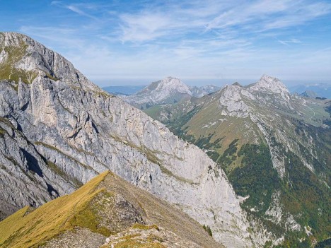 La Pointe d'Arcalod et le Mont Trélod