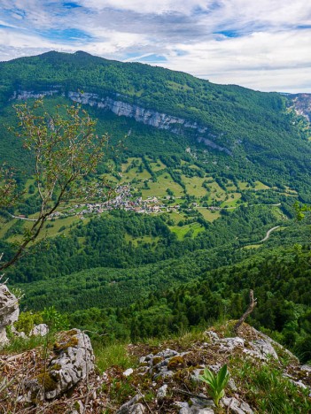 Le village d'Allèves