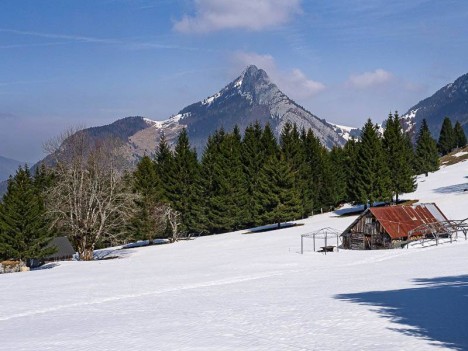 Chalets des Mouilles, le Roc des Bœufs