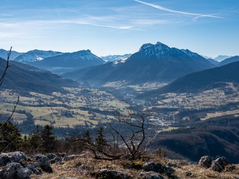 La vallée de Lescheraine, fév. 2020