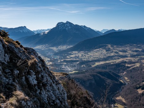 Face au Mont Colombier, fév. 2020