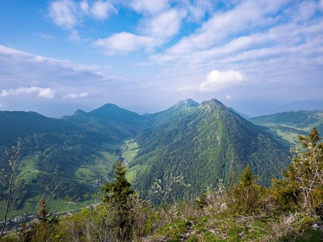 Le Mont de la Buffaz et la Pointe de la Galoppaz