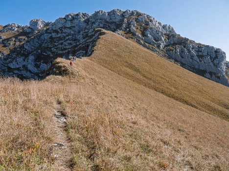 L'arête Sud du Mont Trélod