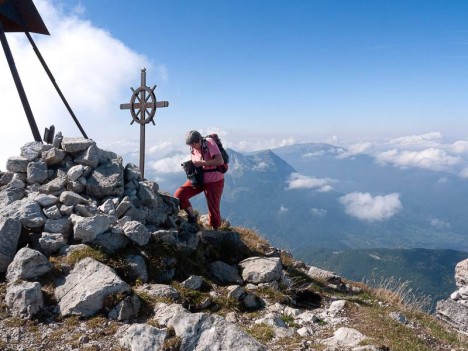 La croix de fer du Mont Trélod