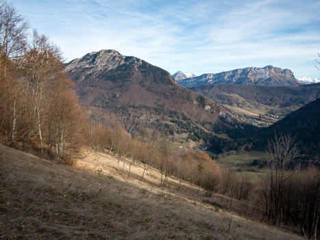 Rochers de la Bade et Dent d'Arclusaz