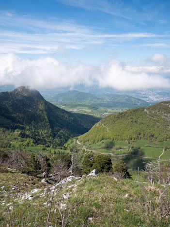 le Mont Céty et la route du Col des Prés