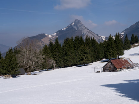 Chalets des Mouilles, le Roc des Bœufs