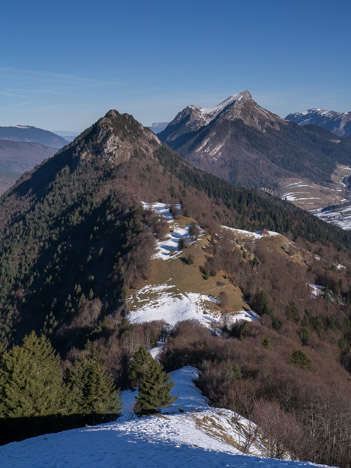 Le Col et le Mont de la Buffaz