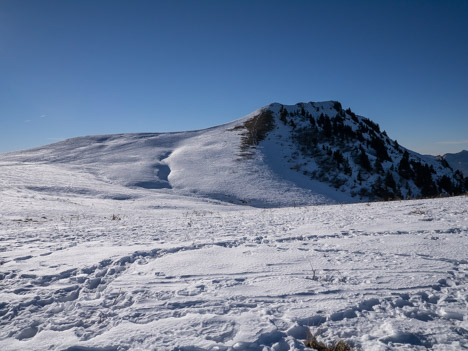 Le versant Nord de la Pointe de la Galoppaz