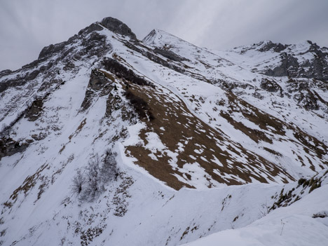 Le Mont de la Coche, arête Ouest