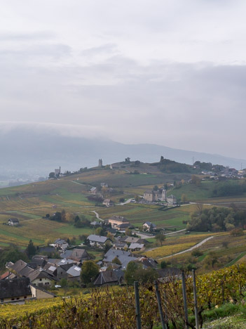 Le village de Chignin