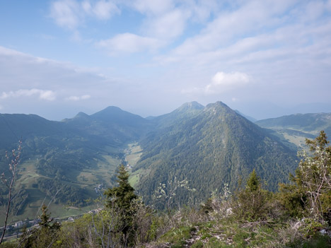 Le Mont de la Buffaz et la Pointe de la Galoppaz
