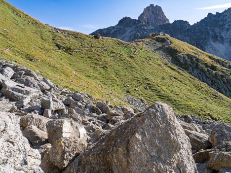 Le Refuge de Presset dela l'Aiguille de la Nova