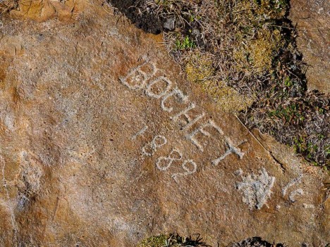 Grafitis du Grand Mont d'Arêche