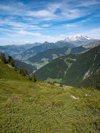 le village d'Arêches, août 2019