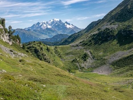 Le bassin du Lac Tournant, août 2019