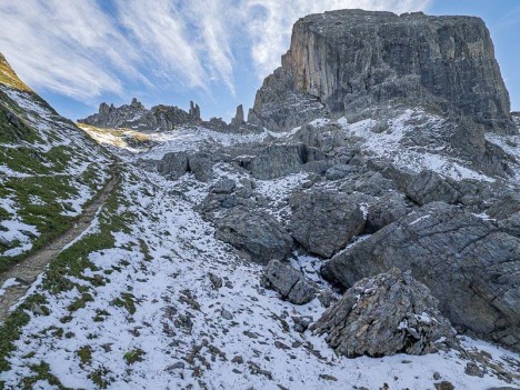 La Pierra Menta, versant Ouest