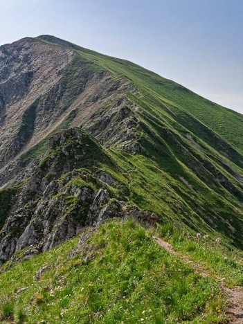 Arête W de la Pointe de Combe Bénite
