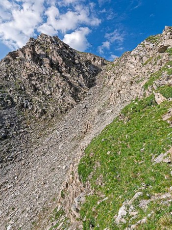 Couloir NE de la Crête du Gros Rioux