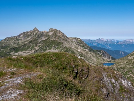 La Pointe de Comborsier depuis le sommet