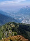 Sur la crête de la Roche Pourrie
