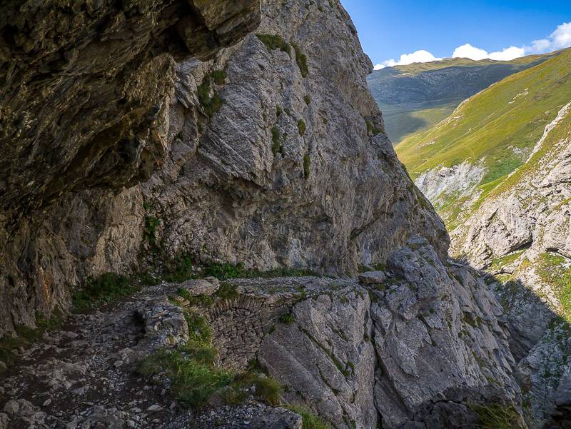 Chemin du Curé, la Gittaz