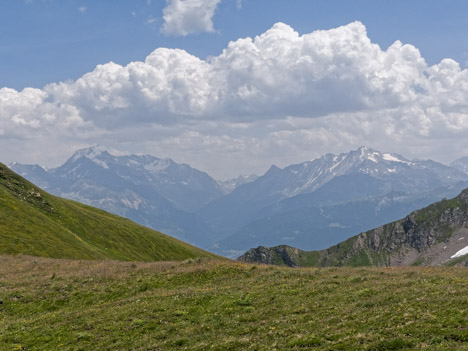 Sous le Col de Corne Noire