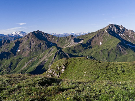 Pointe de Combe Bénite et Crey du Rey