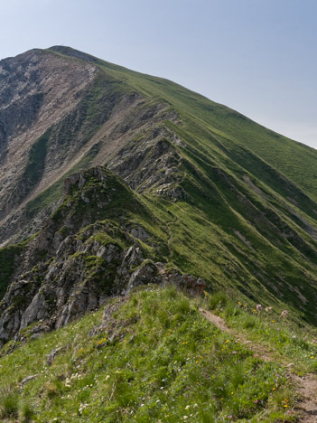 Arête W de la Pointe de Combe Bénite