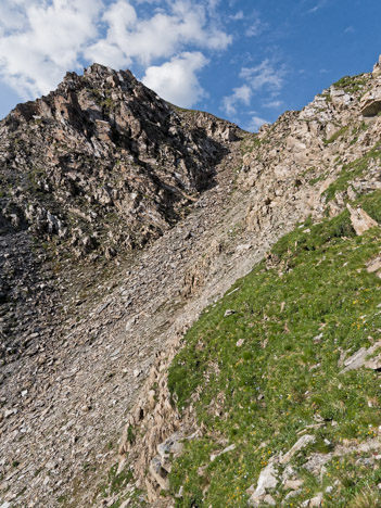 Couloir NE de la  Crête du Gros Rioux