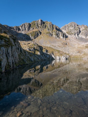 Reflet dans le Lac des Balmettes