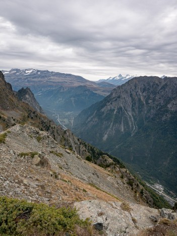 Vers l'Ouest depuis la Botte